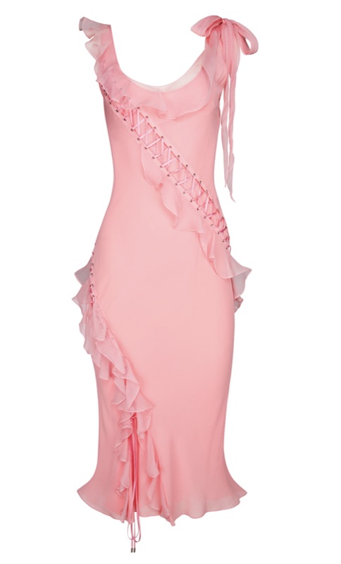 Dior Silk Chiffon Dress