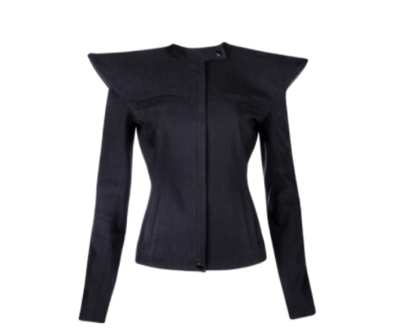 Gucci by Tom Ford F/W 2003 Runway Pointed-Shoulder Jacket