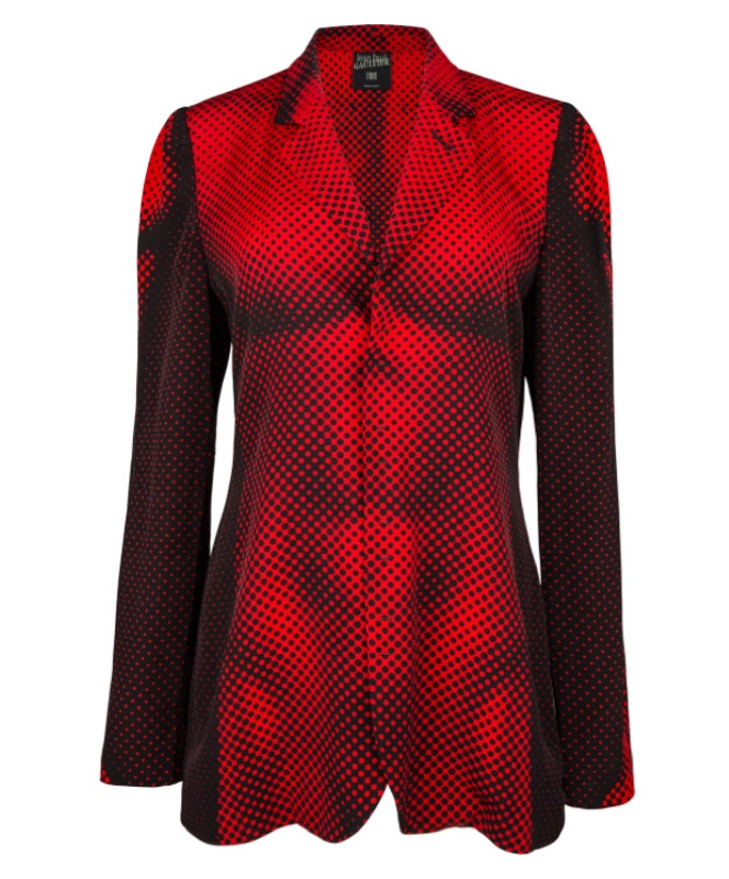 Jean Paul Gaultier Halftone Dot Blazer
