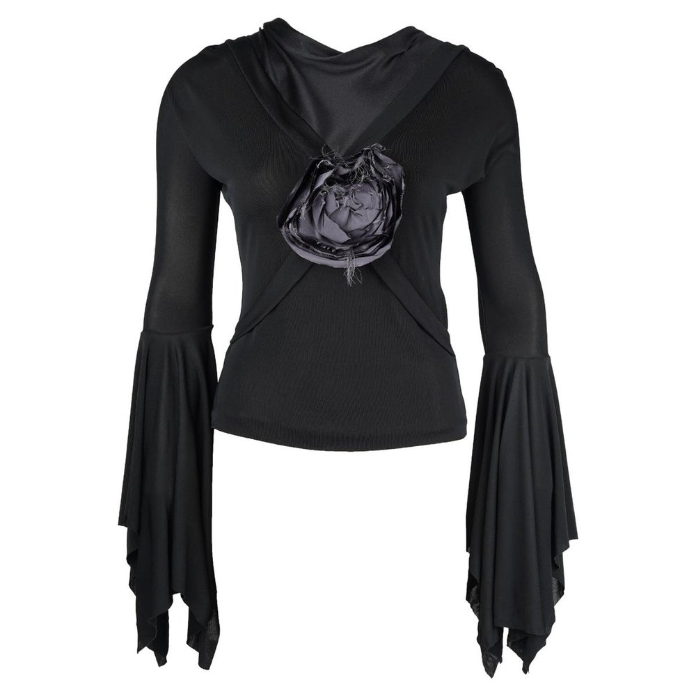Tom Ford for YSL S/S 2003 Rose Silk Blouse